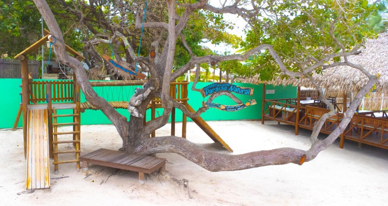 Pousada E Restaurante Paraiso Natural ジジョーカ・デ・ジェリコアコアラ エクステリア 写真